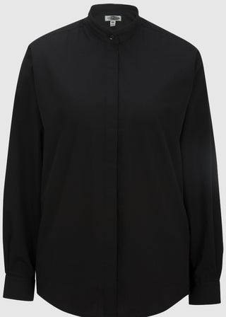 Edwards Women's Long Sleeve Banded Collar Shirt