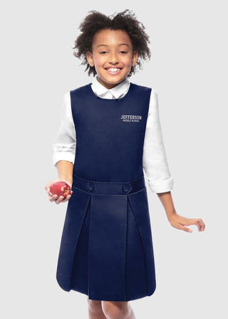 Classroom Uniforms Girls Kick Pleat Jumper