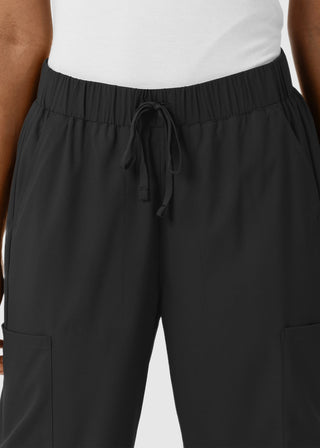 Wink Scrubs Boundless Women's Classic Wide Leg Double Cargo Scrub Petite Pant