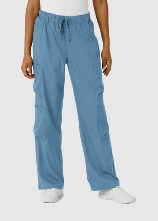 Wink Scrubs Boundless Women's Classic Wide Leg Double Cargo Scrub Pant