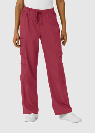 Wink Scrubs Boundless Women's Classic Wide Leg Double Cargo Scrub Pant