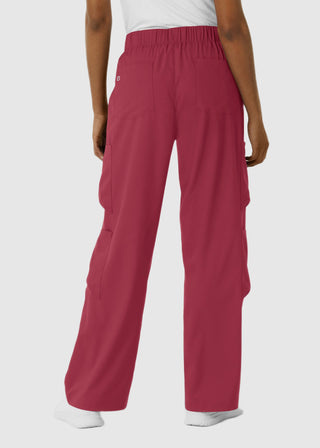 Wink Scrubs Boundless Women's Classic Wide Leg Double Cargo Scrub Pant