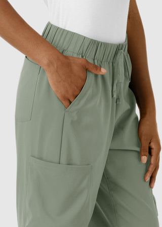 Wink Scrubs Boundless Women's Classic Wide Leg Double Cargo Scrub Pant