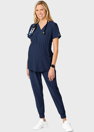 Wink Scrubs Wink W123 Women's Maternity Jogger Scrub Pant Navy