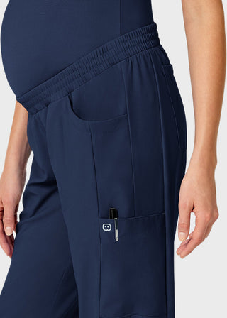 Wink Scrubs Wink W123 Women's Maternity Jogger Scrub Pant Navy