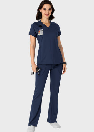 Wink Scrubs Wink Renew Knit Women's Flare Yoga Scrub Pant