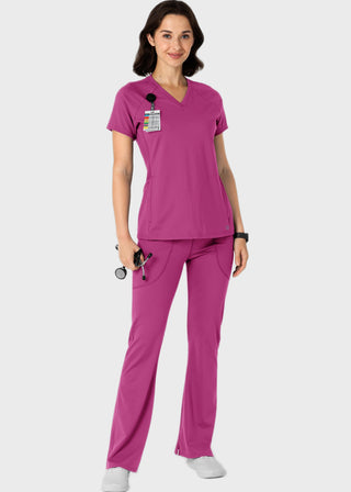 Wink Scrubs Wink Renew Knit Women's Flare Yoga Scrub Pant