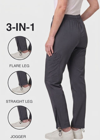 HeedFit Women's 3 Style in 1 Bottom Scrub Pant