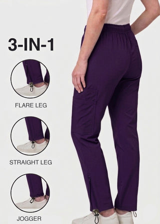 HeedFit Women's 3 Style in 1 Bottom Scrub Pant