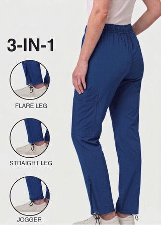 HeedFit Women's 3 Style in 1 Bottom Scrub Pant