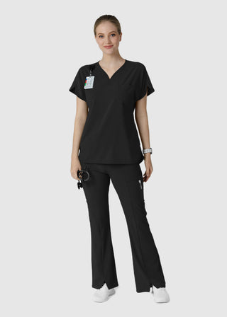 Wink Scrubs Wink RENEW Women's Cargo Flare Scrub Petite Pant