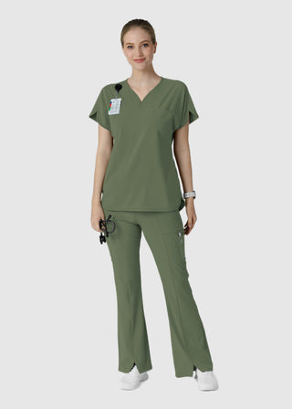 Wink Scrubs Wink RENEW Women's Cargo Flare Scrub Pant