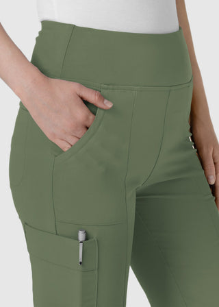 Wink Scrubs Wink RENEW Women's Cargo Flare Scrub Petite Pant