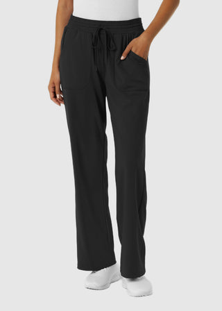 Wink Scrubs Renew Knit Women's Wide Leg Scrub Petite Pant