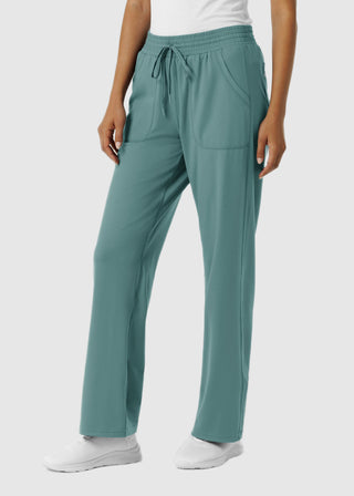 Wink Scrubs Renew Knit Women's Wide Leg Scrub Petite Pant