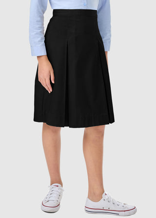 Classroom Uniforms Girls kick pleat skirt with inside adjus