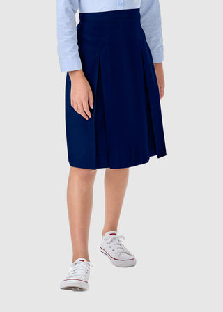 Classroom Uniforms Girls kick pleat skirt with inside adjus