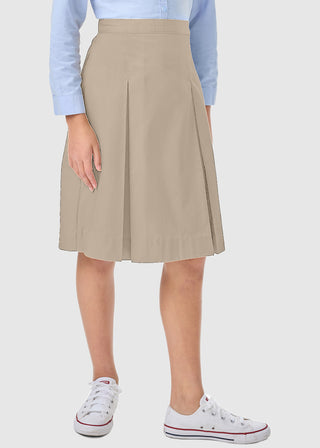 Classroom Uniforms Girls kick pleat skirt with inside adjus