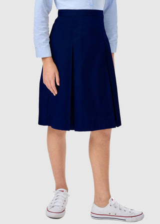 Classroom Uniforms Girls Plus Kick Pleat Skirt