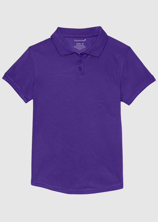 Classroom Uniforms Girls Short Sleeve Moisture Wicking Polo