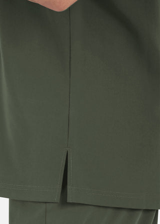 Maevn Matrix Men's Contrast Piping V-Neck Top