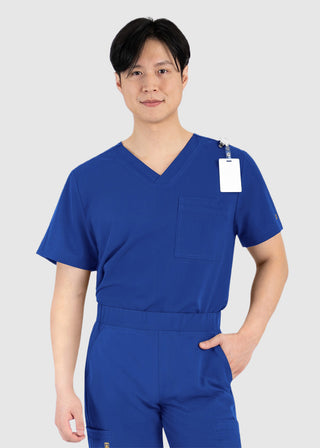 Maevn Matrix Men's Contrast Piping V-Neck Top