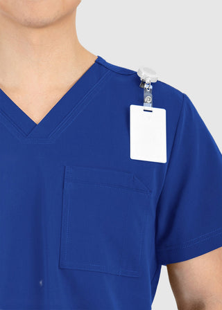 Maevn Matrix Men's Contrast Piping V-Neck Top