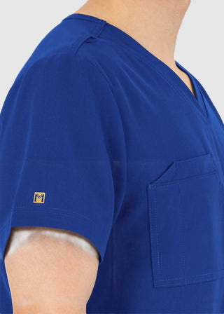 Maevn Matrix Men's Contrast Piping V-Neck Top