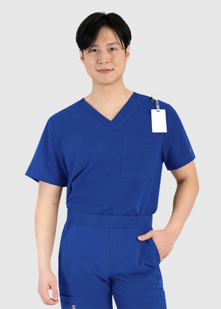 Maevn Matrix Men's Contrast Piping V-Neck Top