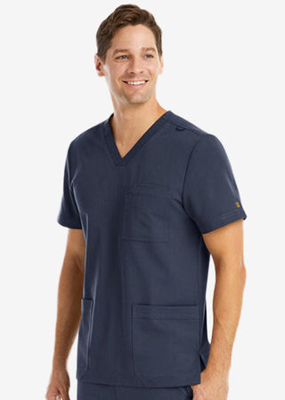 Maevn Men's Three Pocket V-Neck Scrub Top