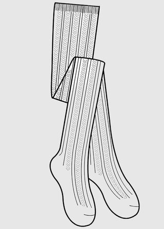 Classroom Uniforms Girls Cable Knit Tights