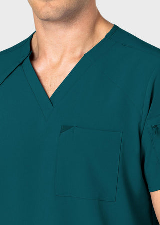 Wink Scrubs wink Renew Men's EZ Zip Scrub Top