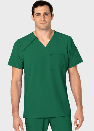 Wink Scrubs wink Renew Men's EZ Zip Scrub Top