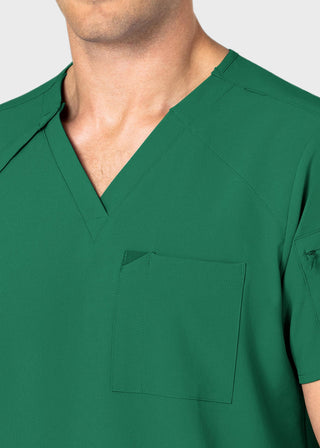 Wink Scrubs wink Renew Men's EZ Zip Scrub Top