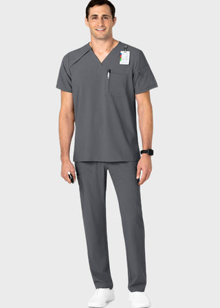 Wink Scrubs wink Renew Men's EZ Zip Scrub Top