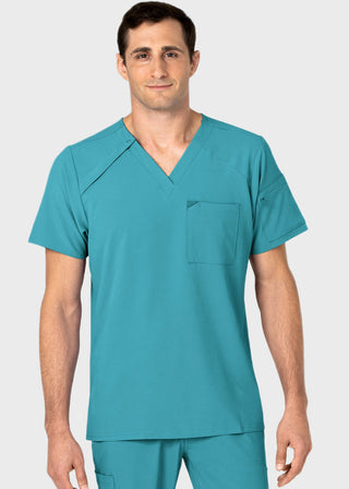 Wink Scrubs wink Renew Men's EZ Zip Scrub Top