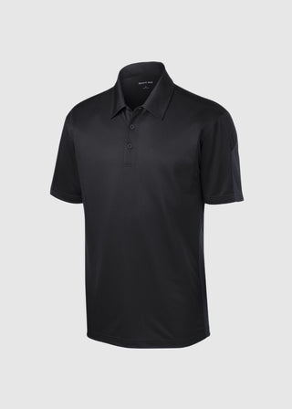 SportTek Men's PosiCharge Active Textured Colorblock Polo