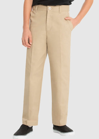 Real School Uniforms Boys Flat Front Pant