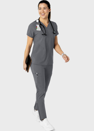 Wink Scrubs Wink Women's Flex-n-Reach V-Neck Scrub Top