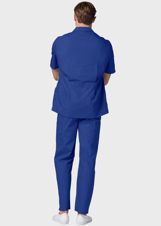 Adar Universal Men's Zippered Short Sleeve Jacket