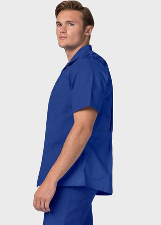 Adar Universal Men's Zippered Short Sleeve Jacket