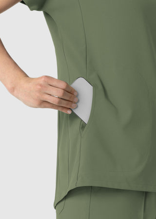 Wink Scrubs Renew Women's V-Neck Tunic Scrub Top