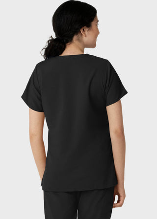 Wink Scrubs wink W123 Women's Basic V-Neck Solid Scrub Top