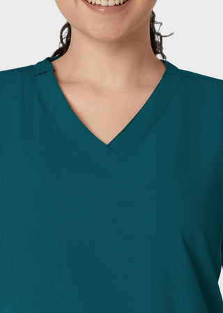 Wink Scrubs wink W123 Women's Basic V-Neck Solid Scrub Top