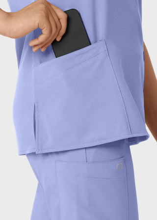 Wink Scrubs wink W123 Women's Basic V-Neck Solid Scrub Top