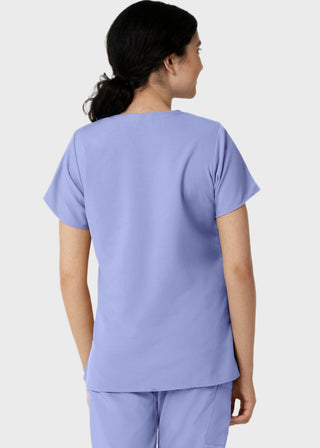Wink Scrubs wink W123 Women's Basic V-Neck Solid Scrub Top