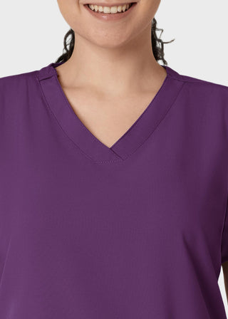 Wink Scrubs wink W123 Women's Basic V-Neck Solid Scrub Top