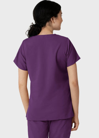 Wink Scrubs wink W123 Women's Basic V-Neck Solid Scrub Top