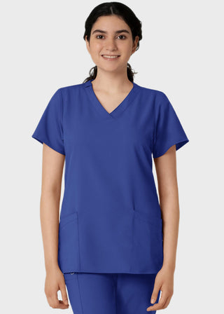 Wink Scrubs wink W123 Women's Basic V-Neck Solid Scrub Top