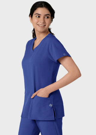 Wink Scrubs wink W123 Women's Basic V-Neck Solid Scrub Top